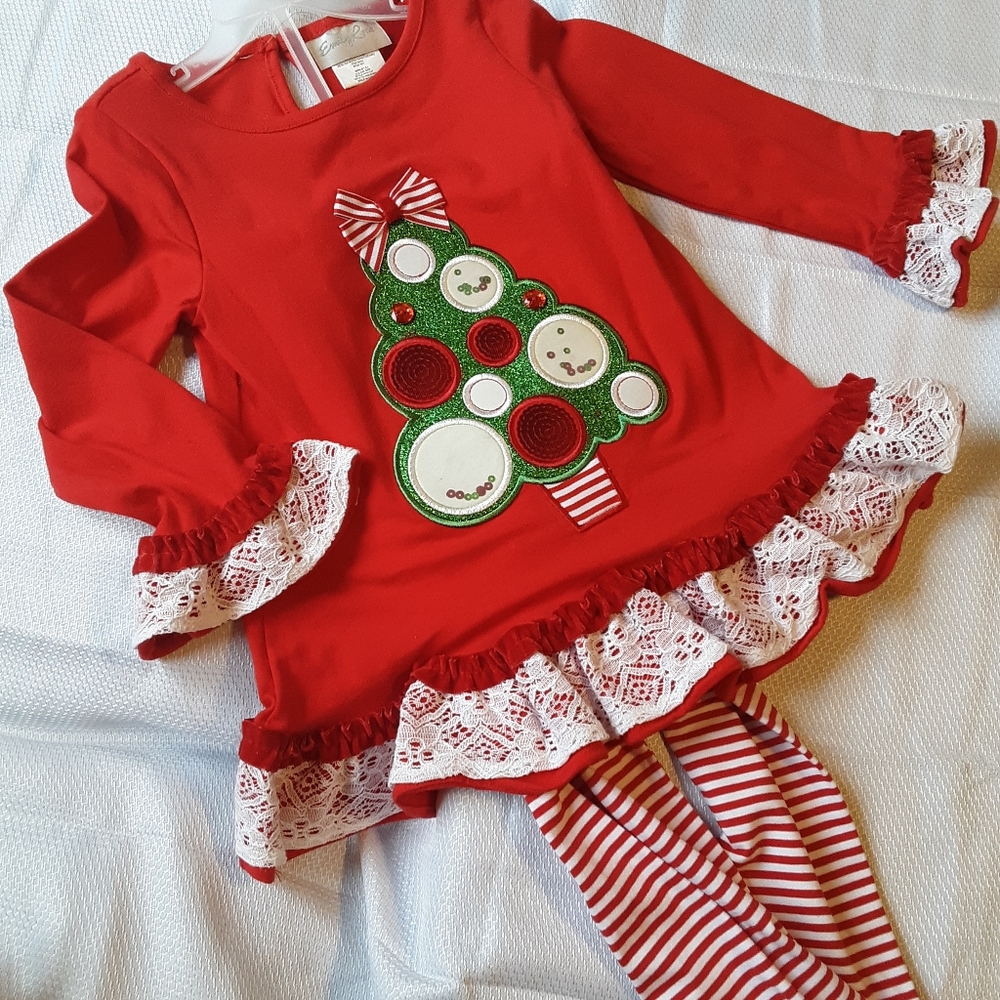 Christmas Tree Boutique 2pc outfit
